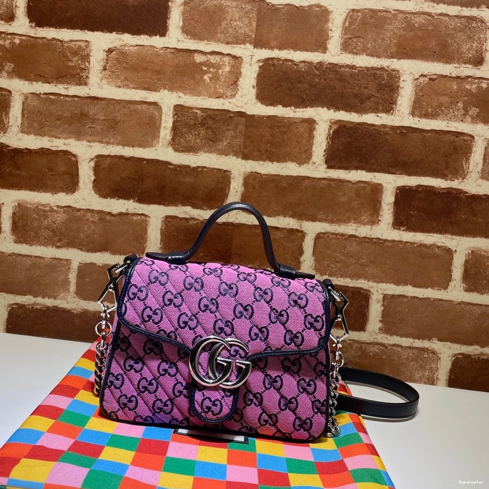 Hyper Peter Marmont Top Handle GG Bag GUCCI Mini 0820